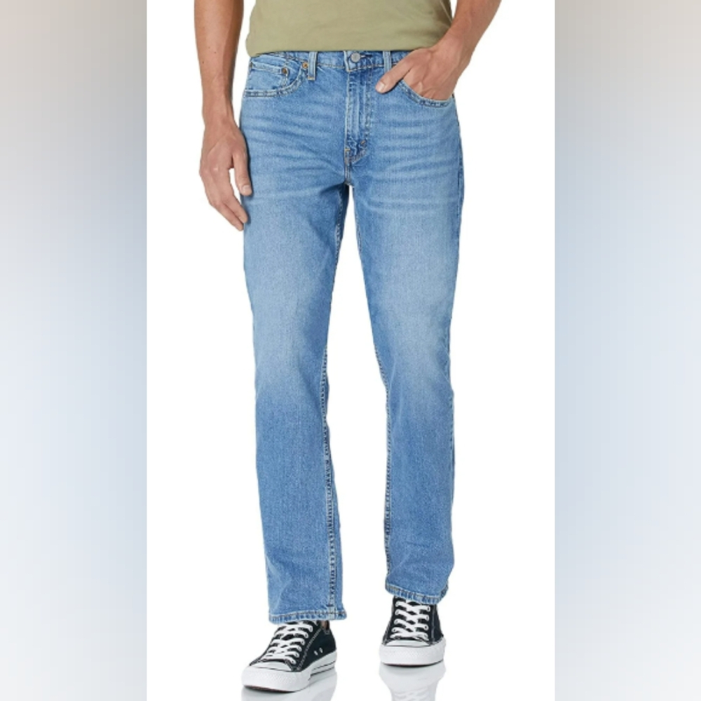 Levi's Men's 514 Straight Indigo Denim Jean 32W/34L